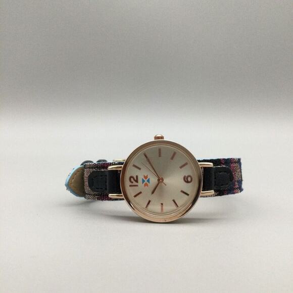 Canyon Sky Women's Watch 28mm Gold Tone Multi Color Woven Band Southwest NWOT - Picture 6 of 15